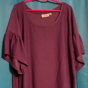 Evri Flutter Sleeve Top